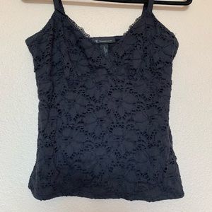 INC black lace tank top
